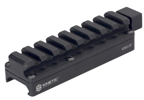 Kinetic Development SID5-100 Universal Scope Riser .62" Rail Black - View 2