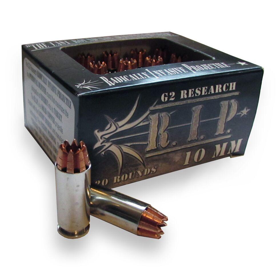 G2 Research RIP 10mm Auto 115gr Copper Hollow Point Ammo - View 2
