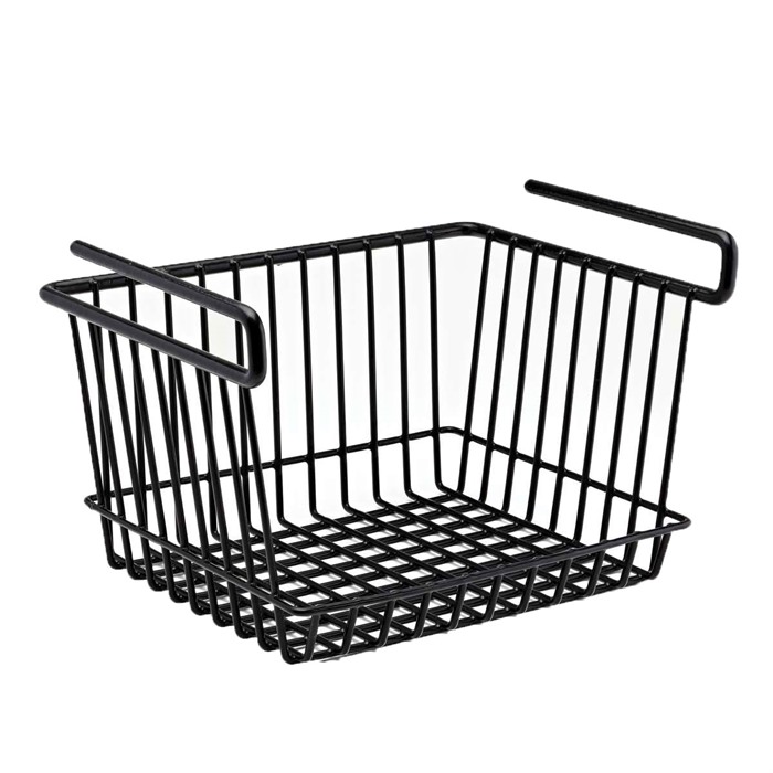 SnapSafe 76011 Large Hanging Shelf Basket, 40 lb Capacity, 7.5"x11.75"x9" - View 2