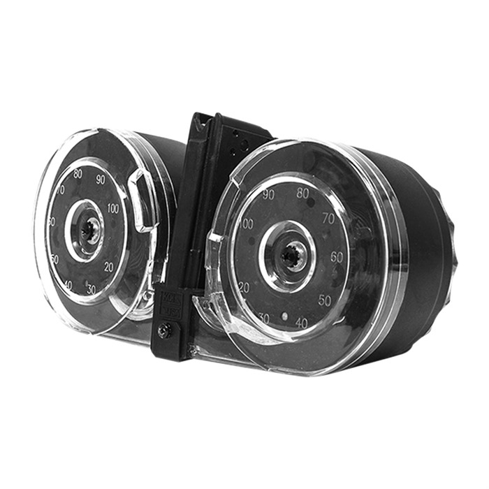 KCI KCI-MZ001 AR-15 100RD 5.56MM Gen 2 Drum Magazine Black Steel - View 2