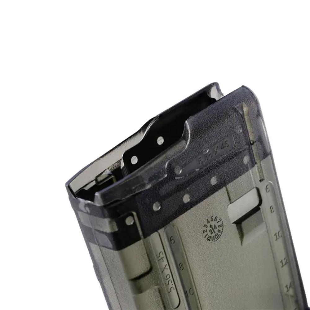 KCI IMZ065 AR-15 30Rd Polycarbonate Magazine with Steel Feed Lips - View 2