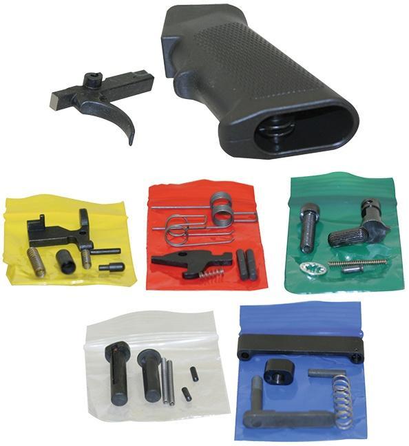 CMMG AR-15 Lower Parts Kit A2 Grip Black - View 2