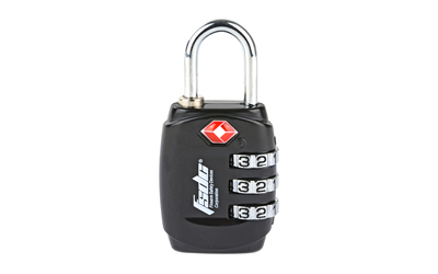 FSDC Lock Black TSA Lock w/Steel Shackle - View 2