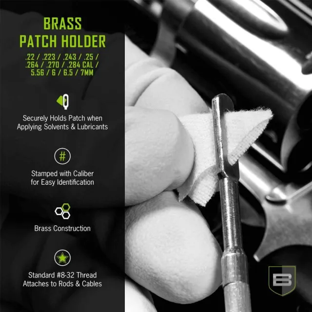 Breakthrough Clean Technologies Brass Patch Holder - View 2
