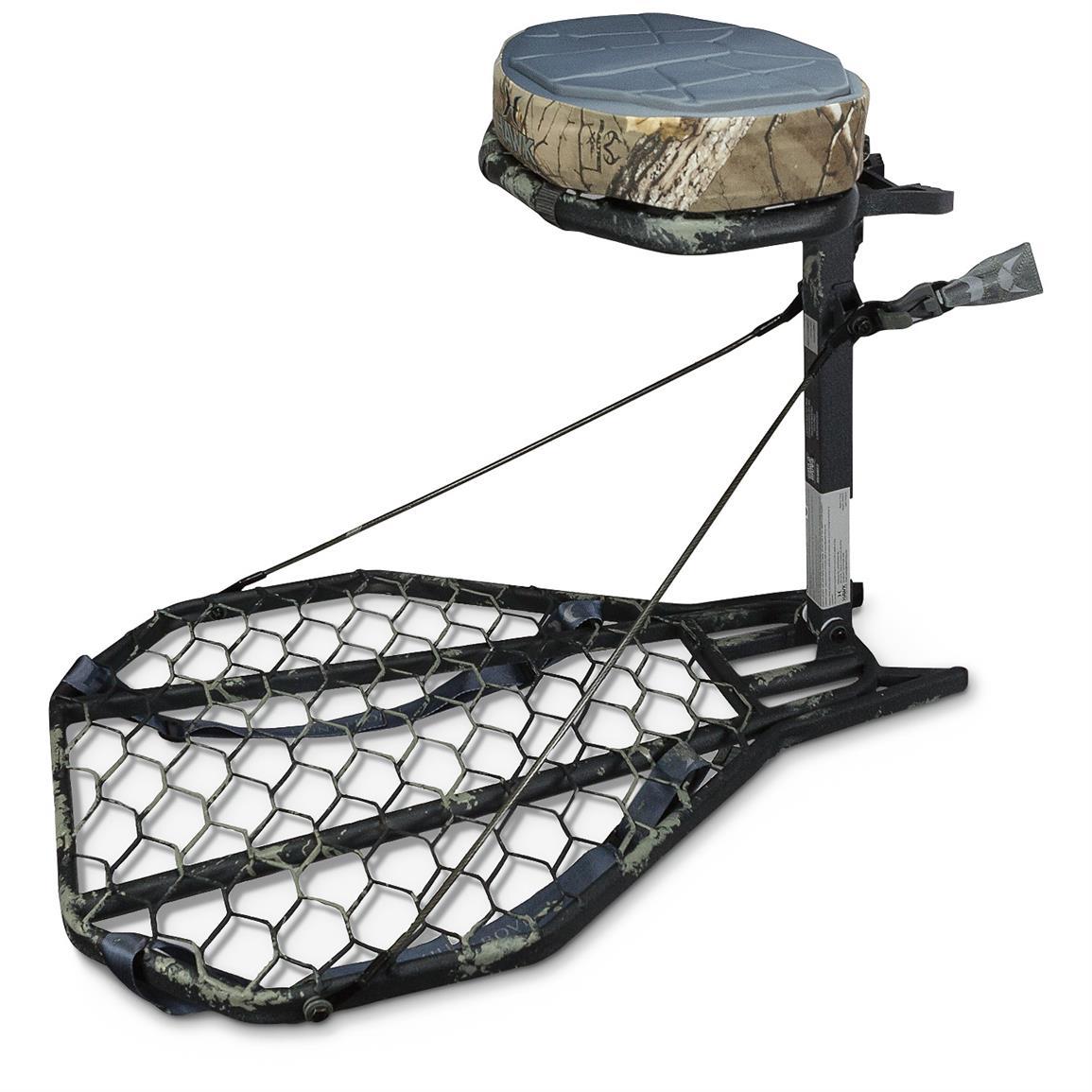 Hawk HWK-HF2001 Mega Combat Hang-On Stand Black 24"x30" Platform - View 2