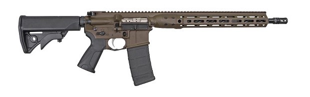 LWRC ICDIR5PBC16ML 5.56mm 16.1" M-LOK Rail Patriot Brown 1:7 Twist - View 2