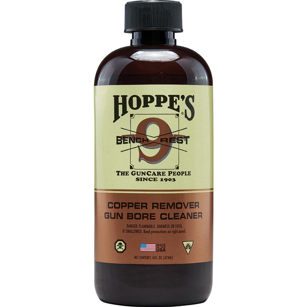 Hoppes Bench Rest 9 Copper Gun Solvent Pint 16 Oz Bottle Md: BR916 - View 2