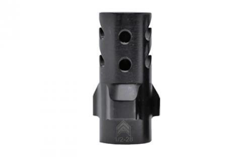 Angstadt Arms AA093LDC28 9mm 3-Lug Adapter Dual Chevron Muzzle Brake - View 2