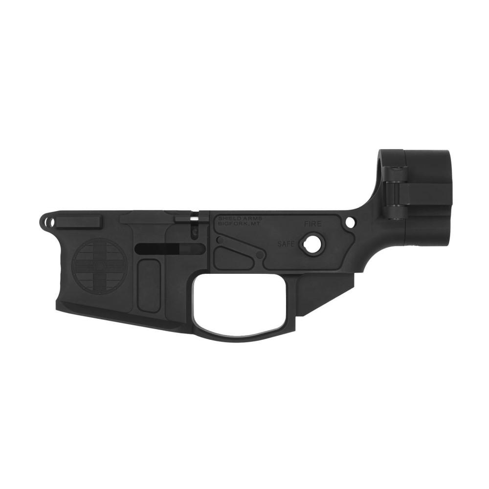 Shield Arms SA-15-SLU Stripped Lower Receiver, 223/556, Folding, Black - View 2