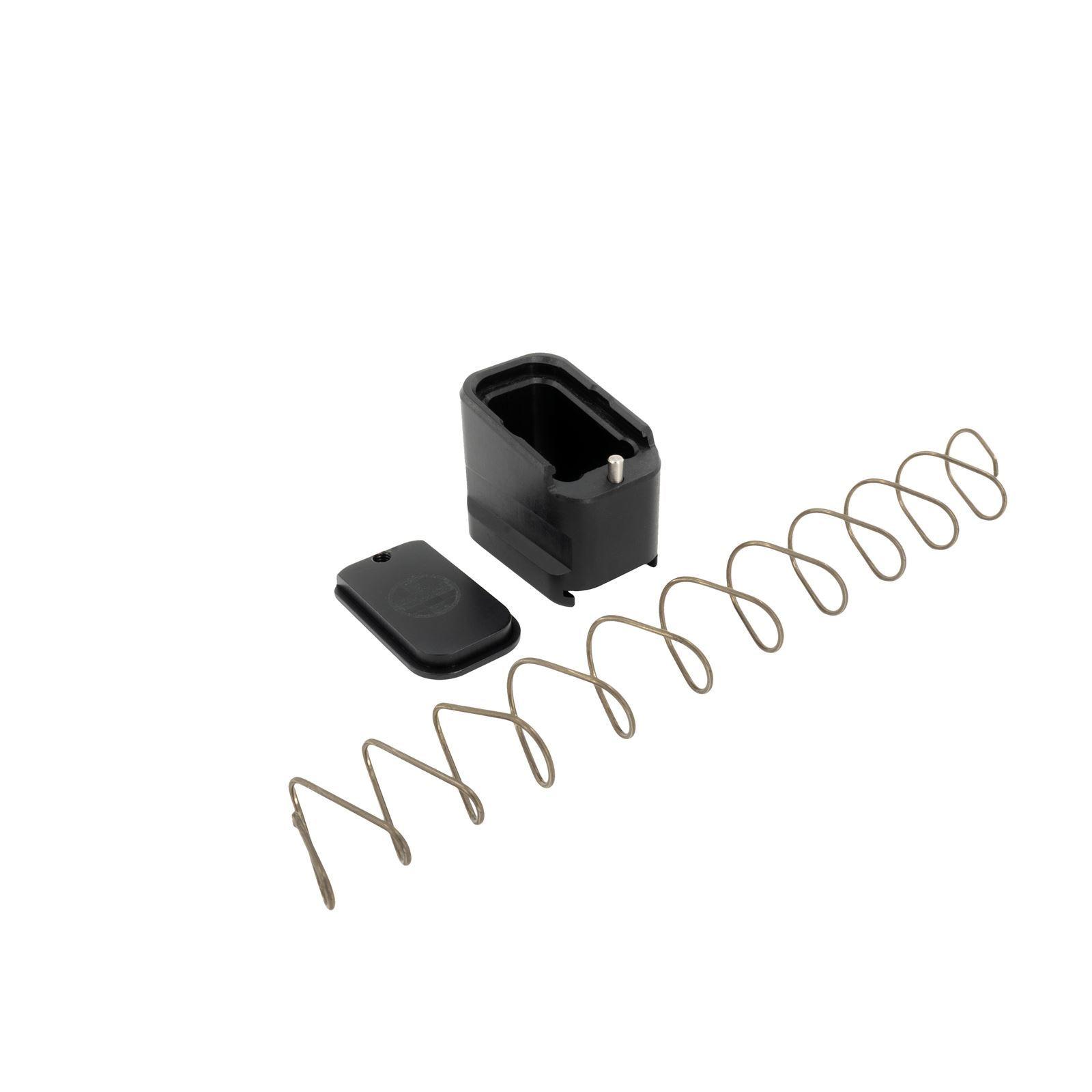 Shield Arms G19ME5BLK Magazine Extension +5 Extended 9mm Luger-40 S&W 5... - View 2