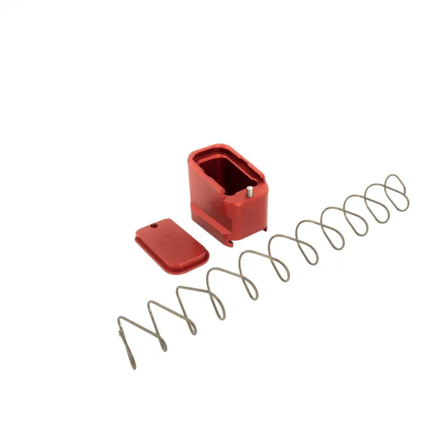 Shield Arms Glock 19/23 Magazine Extension Red 5/4 Rounds - View 2
