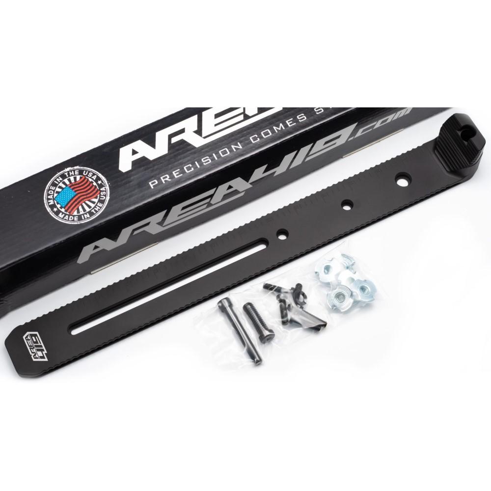 Area 419 419-ALK-UNIV14RAIL 14" Arcalock Dovetail Rail with Barricade Stop - View 2