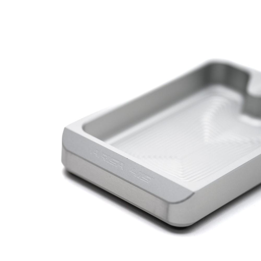 Area 419 419-BTRAY-CLEAR Bullet/Cigar Tray Billet Aluminum Anodized - View 2