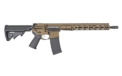 LWRC ICDIR5BB16ML 5.56 NATO Rifle, 16.1" Fluted Barrel, Burnt Bronze - View 3