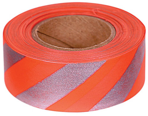 Allen 46 Flagging Tape Reflective Orange 150' Roll - View 2