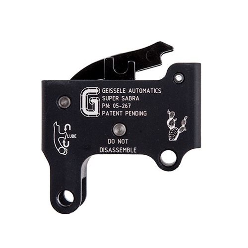Geissele 05267 Super Sabra Two-Stage Trigger Pack 5.50-7.50 lbs Black - View 2