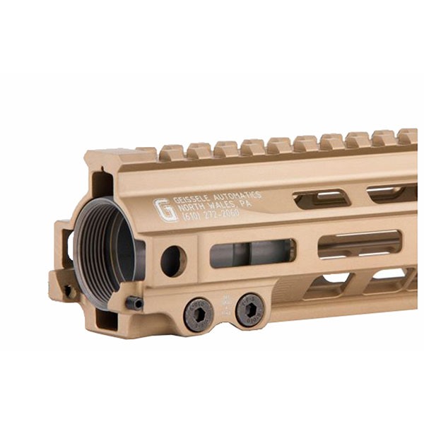 GEISSELE AUTOMATICS Super Modular MK4 13.5in M-LOK Desert Dirt Rail 05-278S - View 3