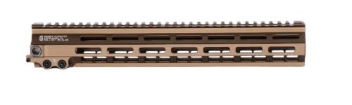 Geissele 05285S Super Modular Rail MK8 13.5" M-LOK Desert Dirt Aluminum - View 2