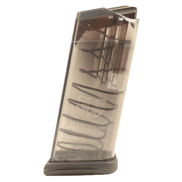 Elite Tactical Systems Group Mag 9MM 10 Rounds Smoke Fits Glock 26 GLK-26 - View 2