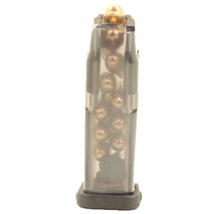 Elite Tactical Systems Group Mag 9MM 10 Rounds Smoke Fits Glock 26 GLK-26 - View 5