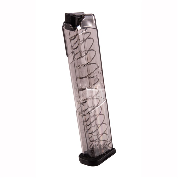 ETS GLK4212 12rd Extended Magazine .380 ACP for Glock 42 Clear Polymer - View 2