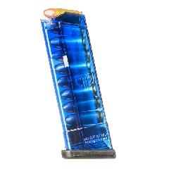ETS GLK-43-9BLU Handgun Magazine 9mm 9-Round Polymer Blue for Glock 43 - View 2