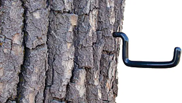 Allen Company 501 Bow & Gun Hanger Brown Bulk - View 2