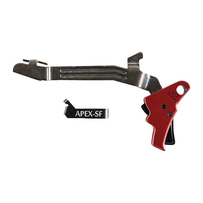Apex Tactical 102157 Black/Red Drop-In Trigger Kit for Glock 43/43X/48 - View 2