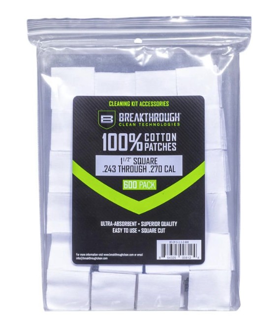 Breakthrough Clean BTCPS112600 Square Patches 243-270 Cal 600 pieces - View 2