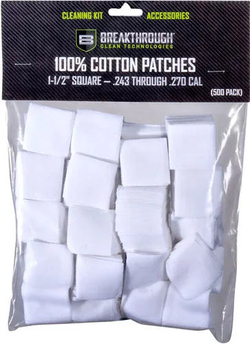 Breakthrough Clean BTCPS11250 Square Patches 243/270 Cal 1.5" 50 pieces - View 2