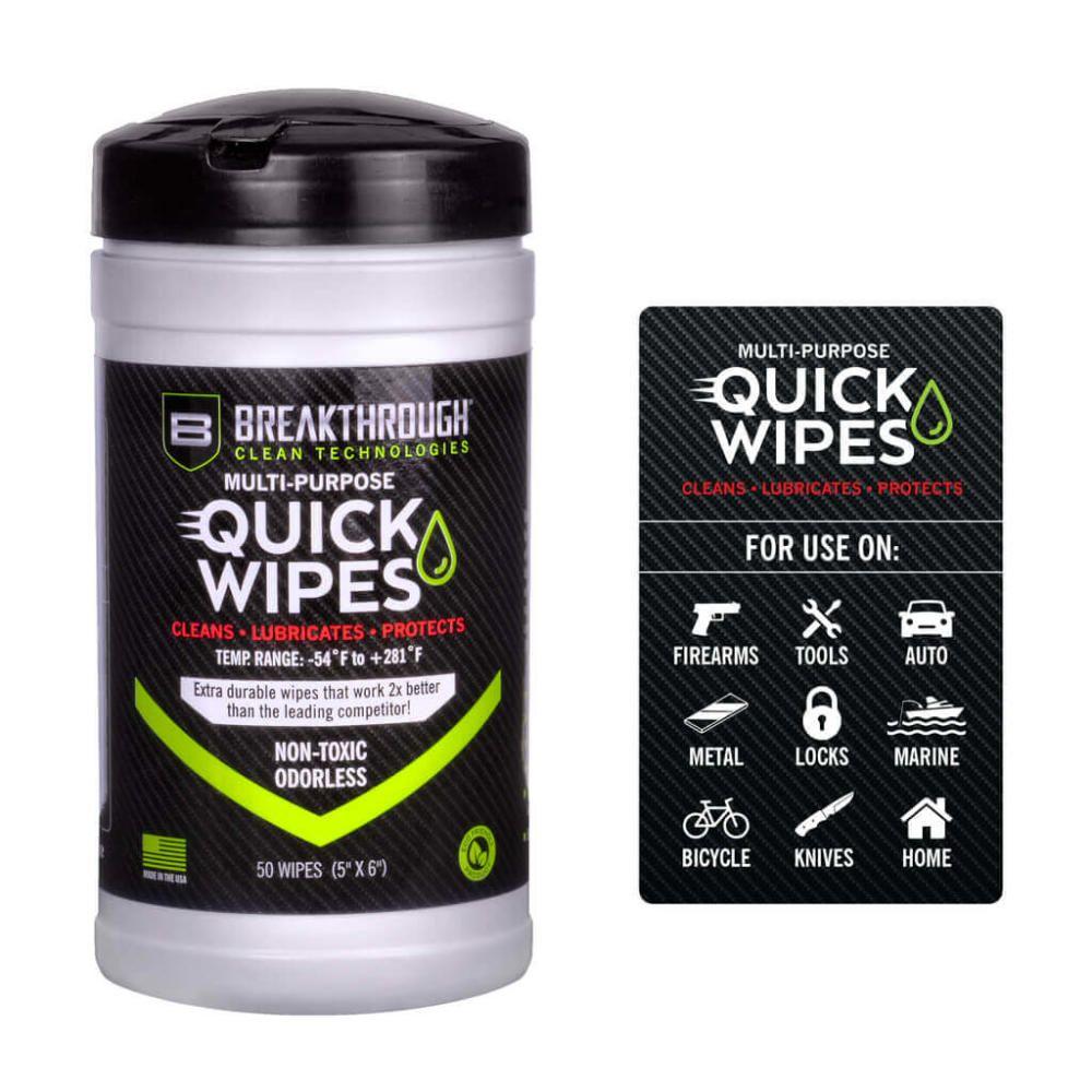 Breakthrough Clean BT-CLP-QW-50 Quick Wipes 3.5" X - View 2