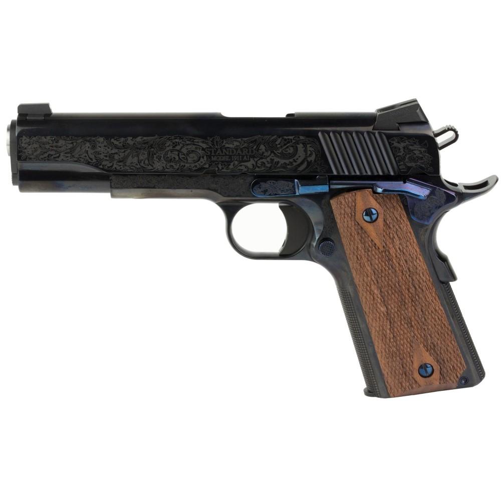 Standard Mfg 1911 .45 ACP 5" Blued Semi Auto Pistol 8RD 1911B1 - View 2