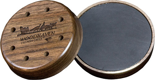 Woodhaven WH026 Legend Slate Turkey Call, Walnut/Slate, 2 Strikers - View 2