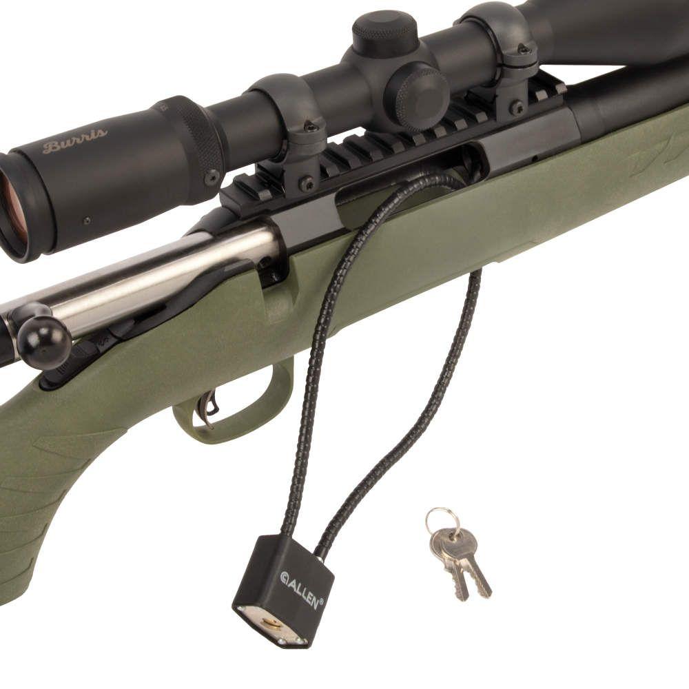 Allen 15" Cable Lock for Shotguns, Rifles, and Handguns - Black - View 2