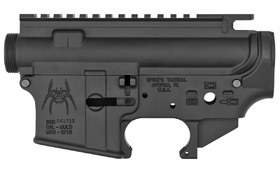Spike's Tactical STS1019 AR-15 Receiver Set, 223/556, Black, Mil-Spec - View 2