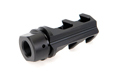 Fortis 556-MB-BLK Muzzle Brake 5.56MM Black 4140 Steel Nitride Coated - View 3