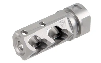 Fortis 556-MB-SS Muzzle Brake, 5.56MM, Stainless, 1/2x28 TPI, 2.8 oz - View 2