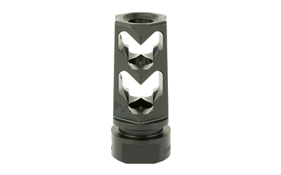 Fortis 9MM-MB-BLK-28 Muzzle Brake, 9MM, 1/2x28, Black, 4140 Steel - View 2