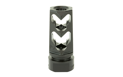 Fortis 9MM-MB-BLK-36 Muzzle Brake, 9MM, 1/2X36, Black, 4140 Steel - View 2