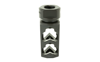 Fortis 9MM-MB-BLK-36 Muzzle Brake, 9MM, 1/2X36, Black, 4140 Steel - View 3