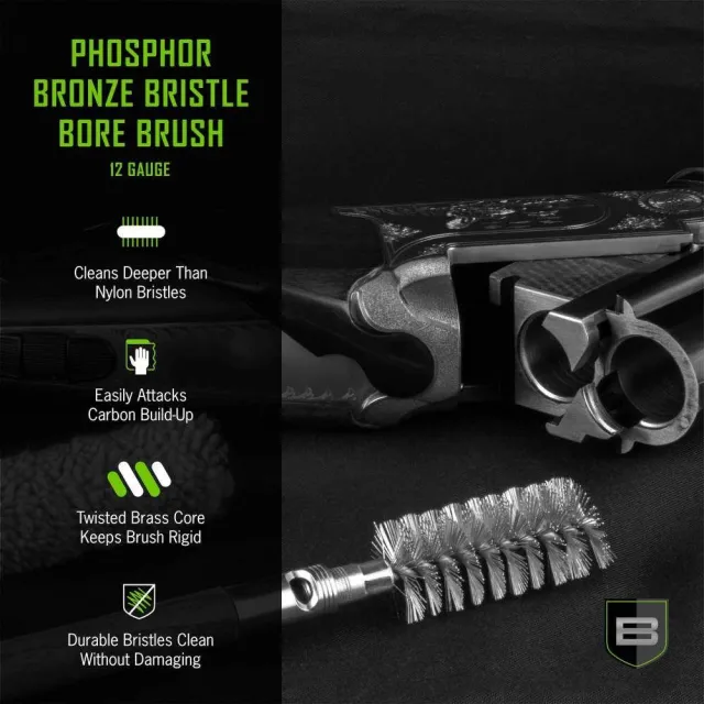 Breakthrough Clean Technologies Phosphorus Bronze Bristle Bore Brush 12 ga - View 2