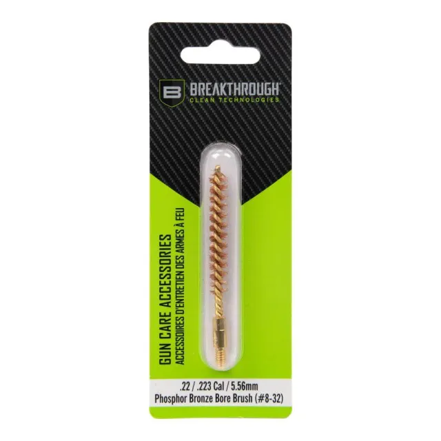 Breakthrough Clean Technologies Phosphorus Bronze Bristle Bore Brush .22/.223/5.56mm - View 2