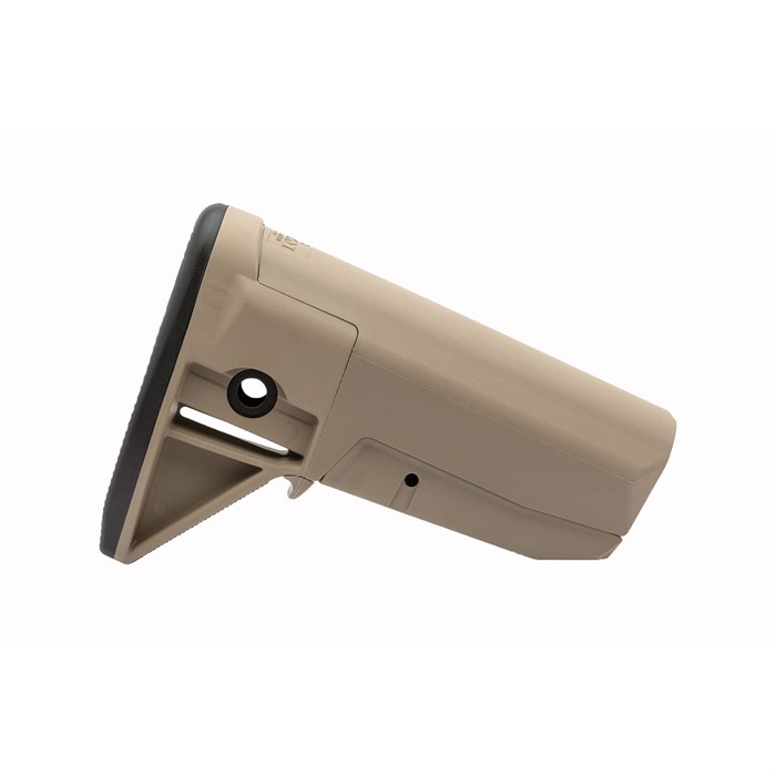 BCM GFSMOD0FDE Gunfighter Mod 0 Stock Flat Dark Earth AR-15 Polymer - View 2