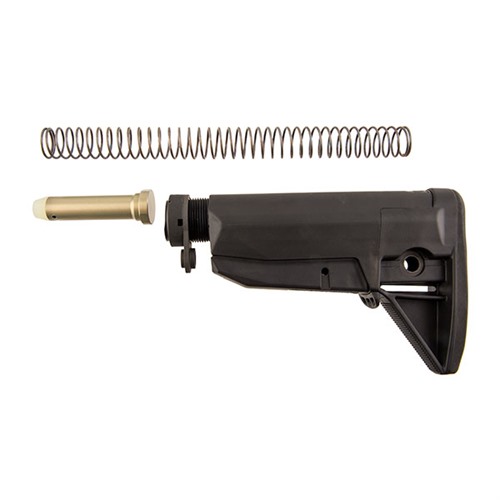Bravo Company BCM-GFSK-MOD-0-BLK AR-15 Stock Kit Black Polymer - View 5