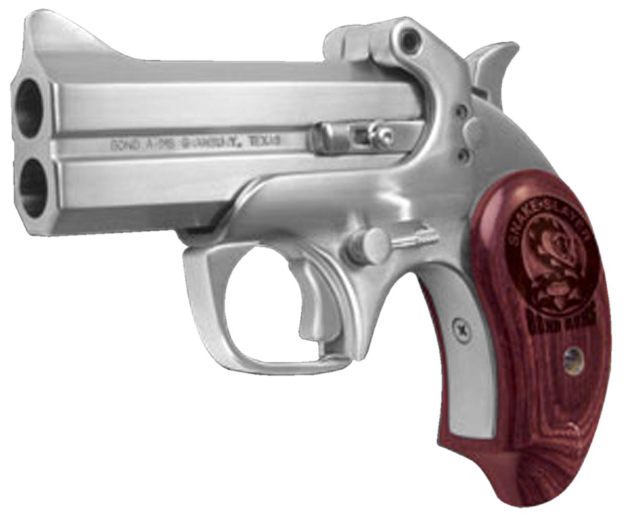 Bond Arms Snake Slayer BASS 45410 .45 Colt .410ga 3.5in Stainless 2rd SA - View 2