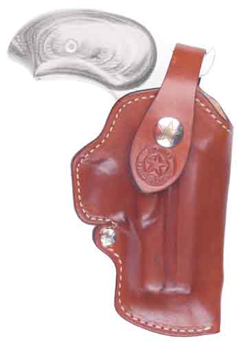 Bond Arms BLH-RT-350-TN-R-BT Leather Belt Holster Right-Hand Tan Finish - View 2