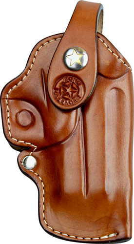Bond Arms BAH-RT-350-TN-R-CP Leather Clip Holster RH Tan 1.25"-1.5" Belt - View 2