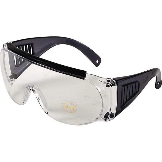 Allen Company 2169 Fit-Over Glasses Clear Lens Gray Frame - View 2