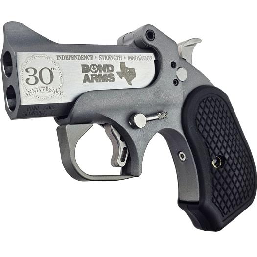 Bond Arms Limited Edition 30th Anniversary XL Handgun .45 Colt /410ga 2rd Capacity 3 Barrel w/Extended Grips - View 2