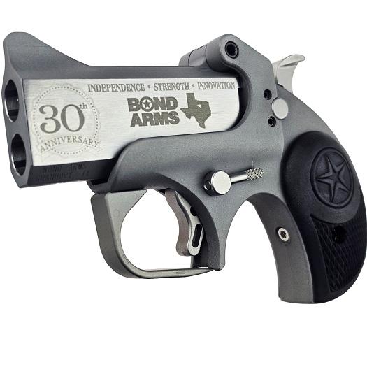Bond Arms Limited Edition 30th Anniversary Handgun .45 Colt /410ga 2rd Capacity 3 Barrel w/ Small Rubber Grips - View 2